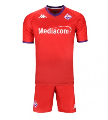 Fiorentina Tredje Kläder Barn 2024-25 Kortärmad (+ Korta byxor)